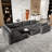 Chenille Boneless Modular Compression Sofa Sectional Sofa-702297767