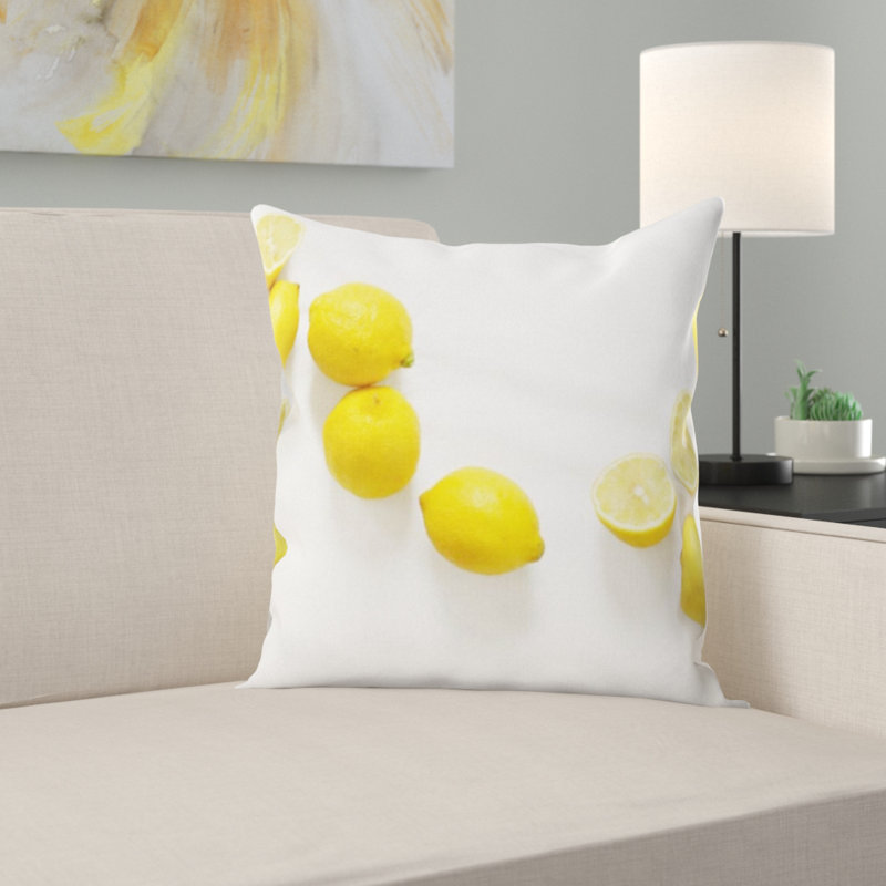 Microsuede Throw Pillow