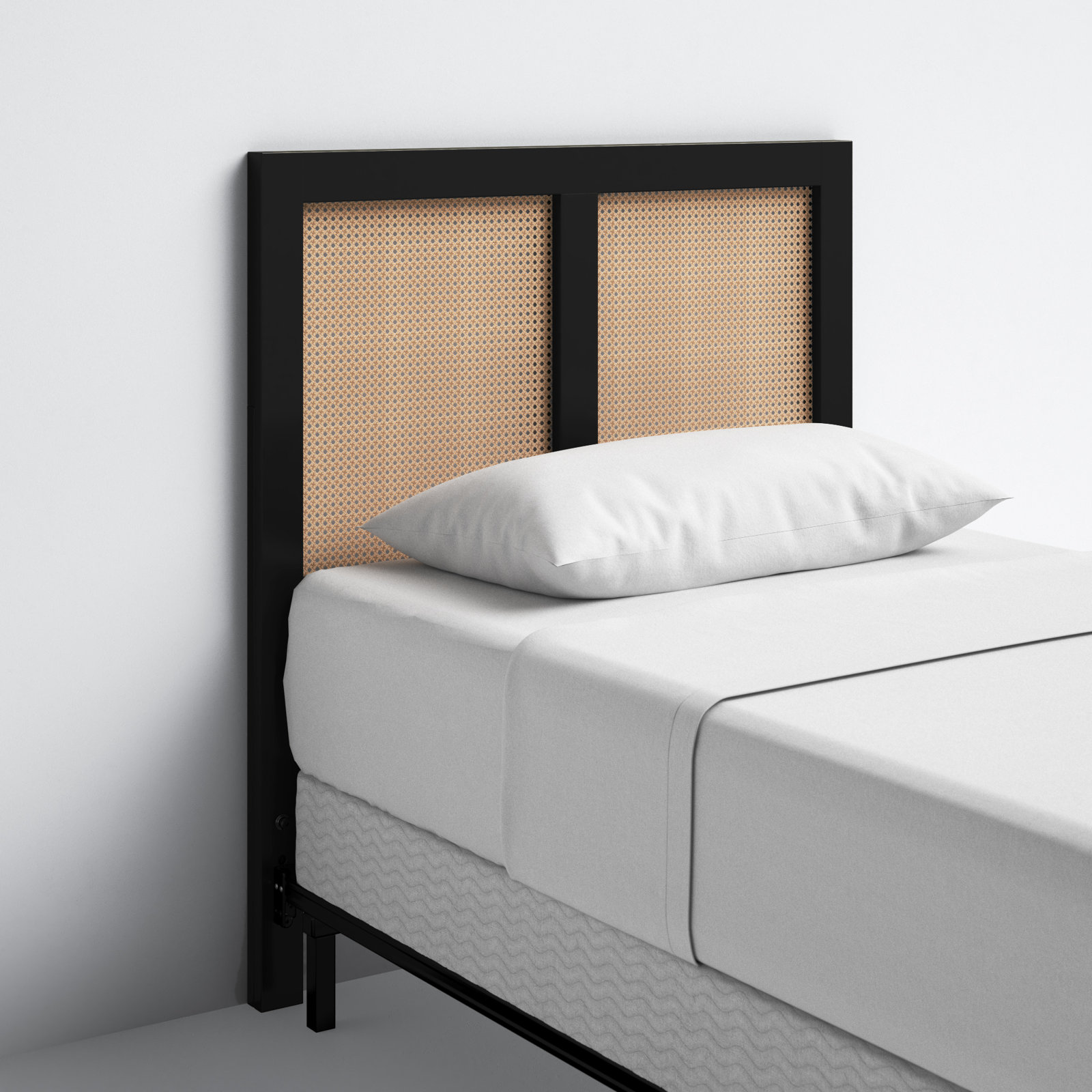 Tahoe Solid Wood Headboard, Twin, Black