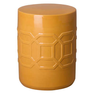 Hasnain Ceramic Accent Stool