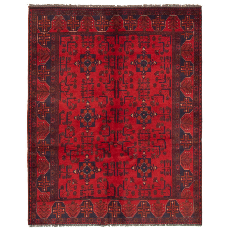 Tapis rouge Finest Khal Mohammadi 5 pi 1 po x 6 pi 4 po