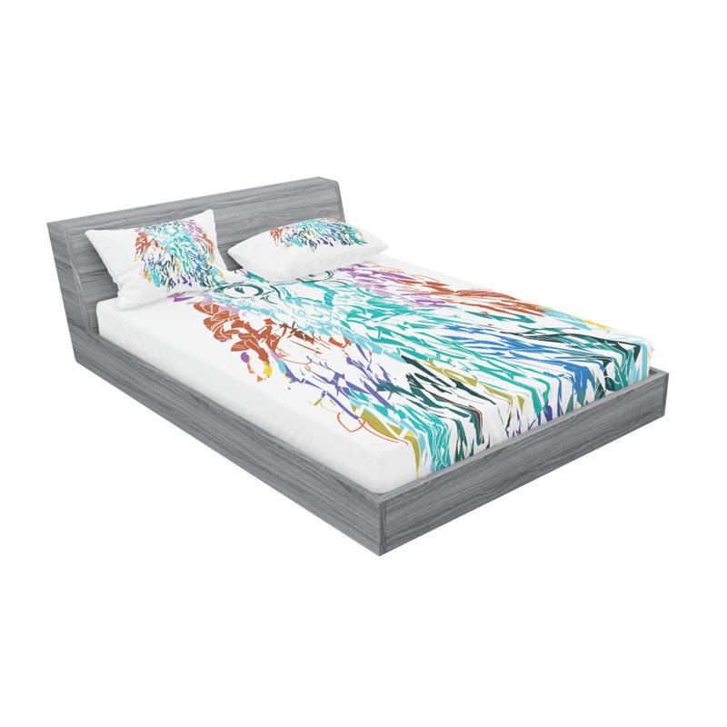 Microfiber Sheet Set, Full Sheet Set with Fitted Sheet