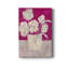 Fuchsia Arrangement I, toile tendue avec châssis de qualité supérieure - prête à être accrochée