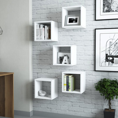 Tioga 5 -Piece Square Cube Shelf