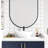Belleze 15.748'' Ceramic Oval Bathroom Sink