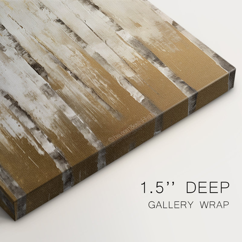 ABSTRACT Series CMLIV  -Premium Gallery Wrapped Canvas -Ready to Hang, 18" H x 12" W