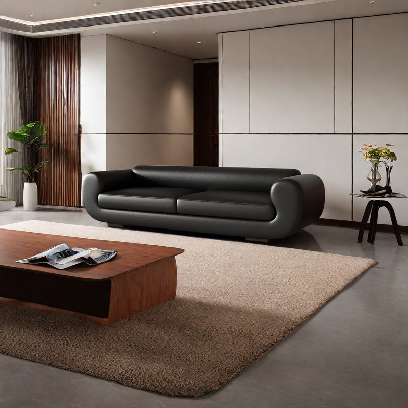 Banc de bout Chic Minimalist, Noir