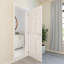 24 po x 80 po Panneau de porte moulé en composite texturé blanc 6 panneaux-121784778