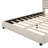 Velvet Upholstered Platform Bed-187579476