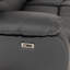 5 Seater Faux Leather Electric Reclining Sofa-1100395128