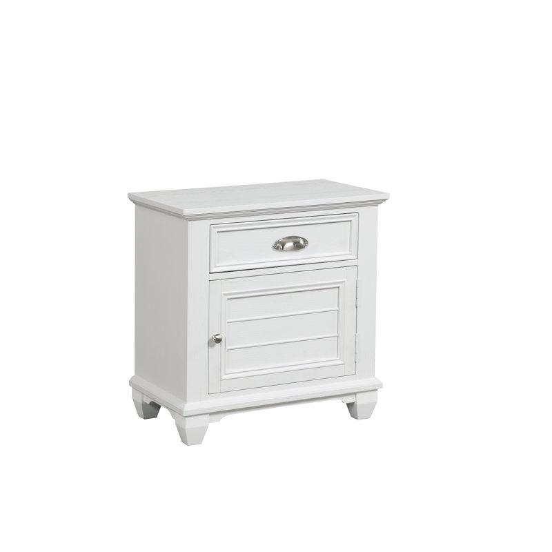 Table de chevet en bois 28 po Odum