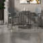 Durable Grey Hdpe Patio Bar Set, Modern Bistro Design For Balcony Entertaining
