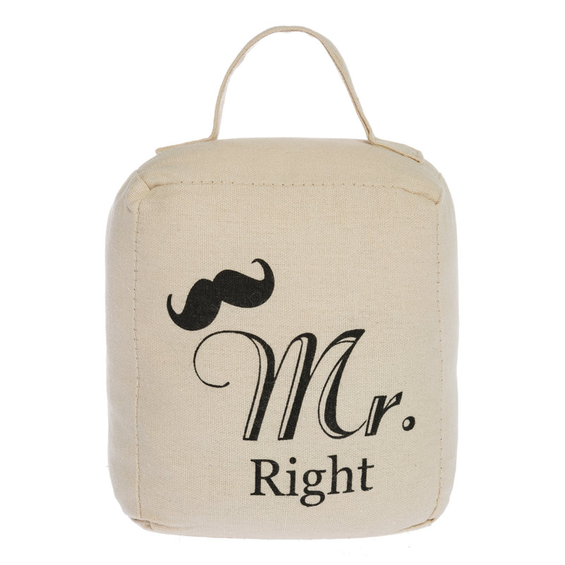 Mr. Right Fabric Door Wedge