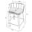 Castilla 25'' H Counter Stool