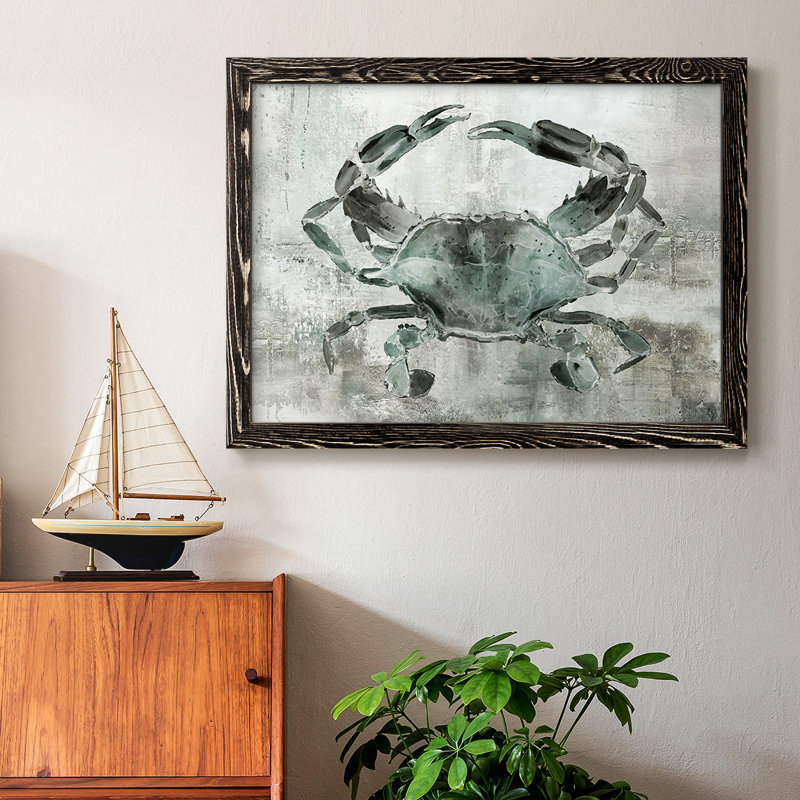 Crabe neutre II, H 18 po x l 26 po x P 1,5 po, Noir