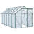 Solara Modern Walk-In Greenhouse with Adjustable Roof and Durable Aluminum Frame-110204510-110204511