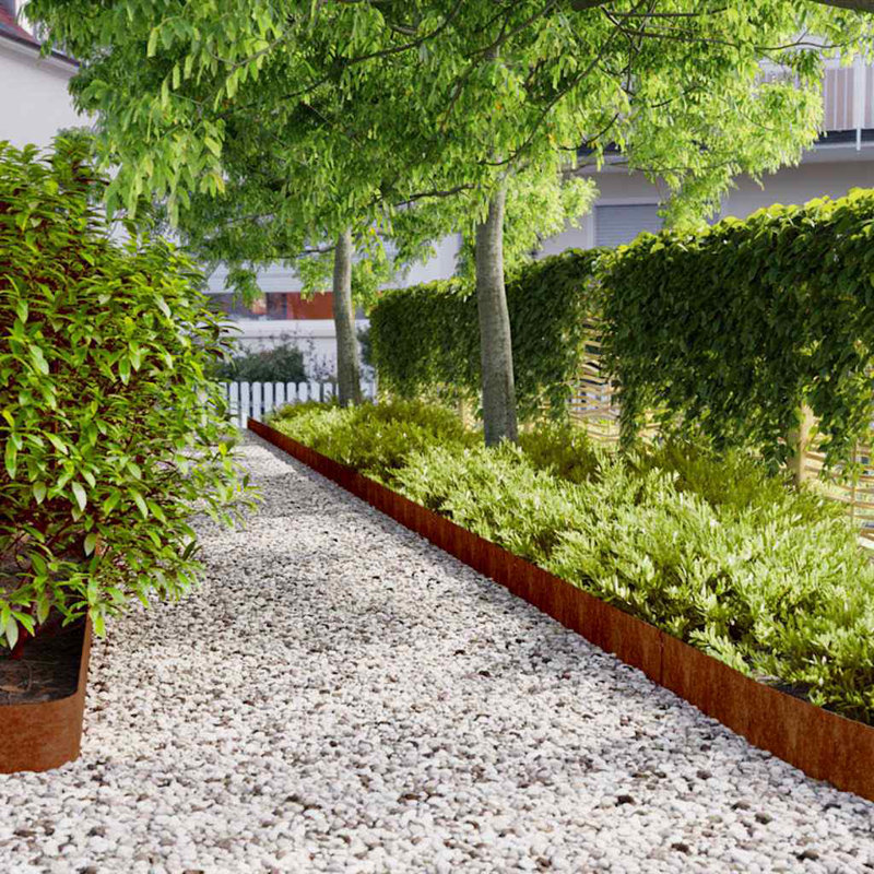 Corten Steel Hardware, 15cm H x 103cm W
