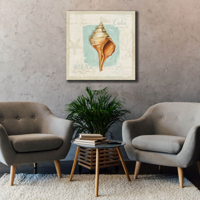 Highland Dunes 'Coastal Jewels I' by Lisa Audit Canvas Wall Art