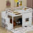 Hanzelin Twin Size Loft Bed with Storage Staircase and Window-1653324305