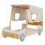 Lit de voiture avec coussin, toile de plafond-353226639