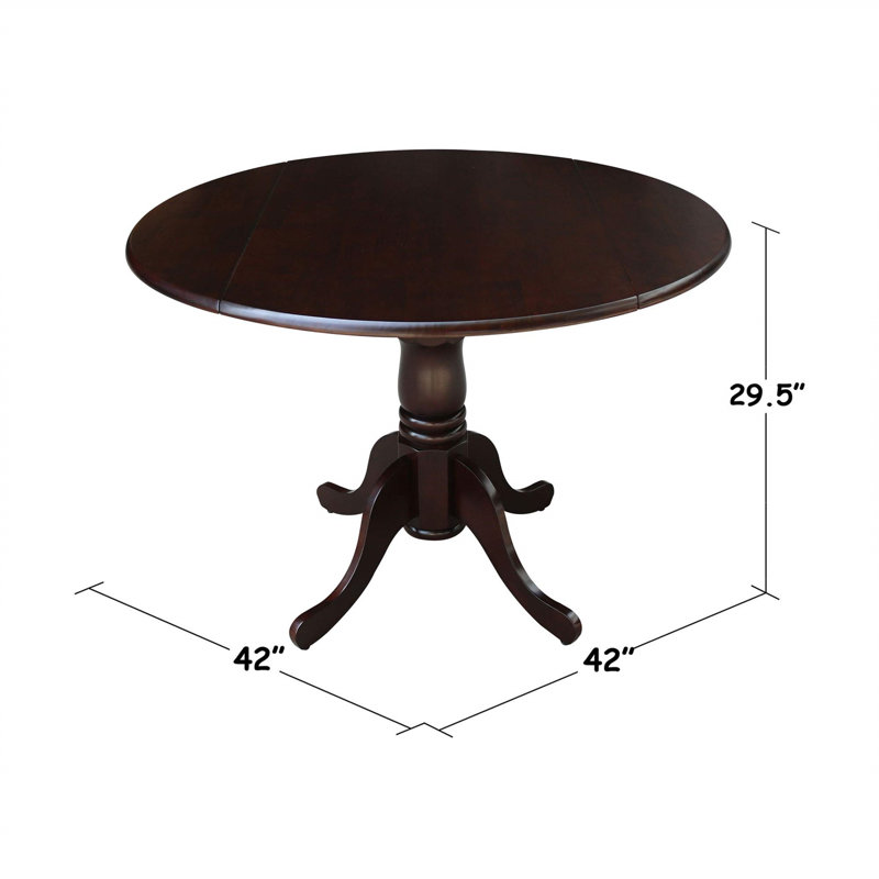 Table de salle à manger extensible en bois manufacturé 29,49 po H, Noir