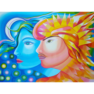 Soleil et lune par Mairim Perez Roca