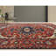 Wool Oriental Area Rug in Rust/Beige/Blue-106952244