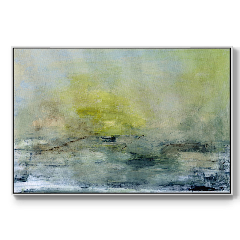 «Lightful», reproduction sur toile encadrée, Blanc, H 25 po x l 37 po x P 2 po