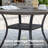 4-Person Round Patio Dining Set With Swivel Textilene Chairs-12098930