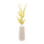 Vase en grès cérame d'inspiration bohémienne à rainures verticales avec détails décoratifs faits à la main biologique moderne artisanal rustique artisanal texturé Design artistique contemporain-1307573187