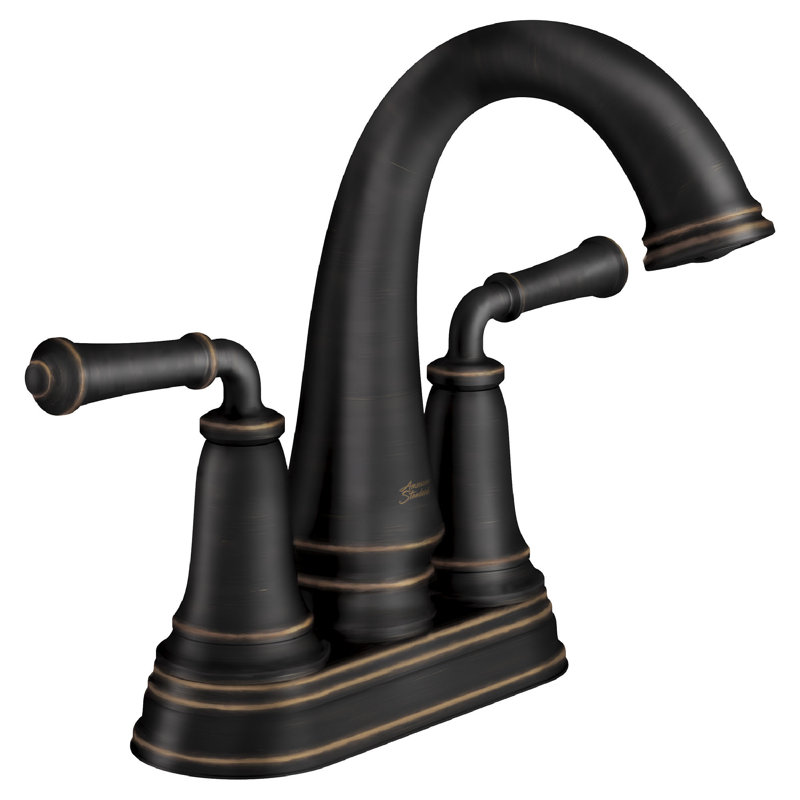 Delancey 2-handle Bathroom Faucet with Drain Assembly, Legacy Bronze, Without Hot/Cold Indicator