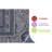 5X7 Grey/Oriental Non-Shedding Living Room Bedroom Dining Home Office Stylish And Stain Resistant Area Rug