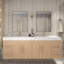 Ensemble de meuble-lavabo double 70,8 po-98420084