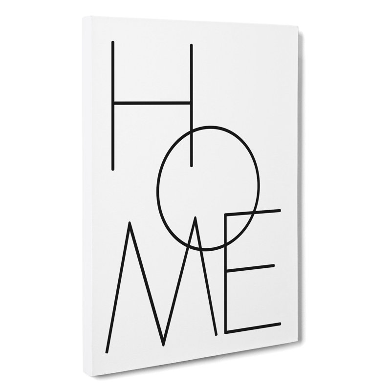 Home V2 - Wrapped Canvas, 60cm H x 40cm W x 3cm D