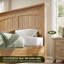 Lit plateforme de style champêtre avec tête de lit haute, station de recharge et 4 paniers de rangement, sommier non requis-698272736-698272743