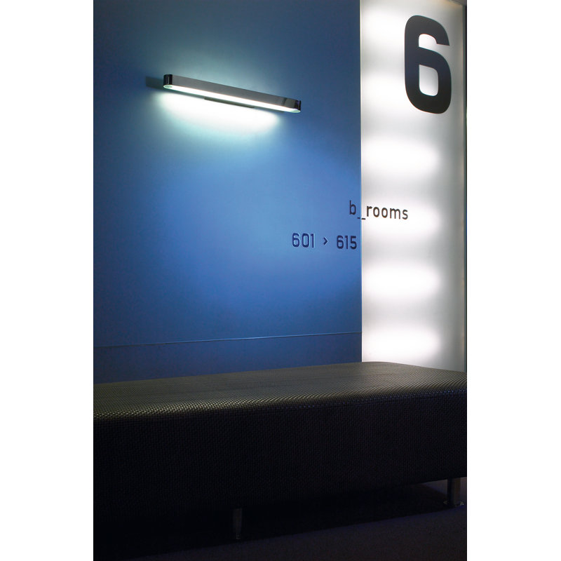 Chrome Flush Mounted Sconce