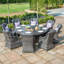 Mitcheldean 8 Seat Round Rattan Dining Set