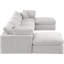 Canapé modulaire réversible en velours de 160 po de large Islaen-87141473