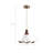 1-Light Ceramic Pandent Light