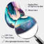 «Blue Blue Abstract Geode I - Marble Unique Shape», reproduction d'art asymétrique moderne-105755032