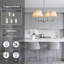 Costa Wrought Iron 4-Light Chandelier-922311261