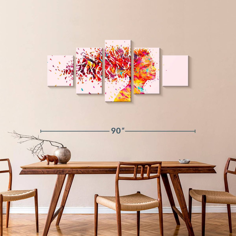 Wind, 36" H x 80" W