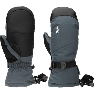 Gants de ski d'hiver pour hommes et femmes / L, Gants de ski chauds à neige et à écran tactile Thinsulée 3M pour adulte, mitaines imperméables pour le cyclisme, le ski, le pelletage, sports de plein air