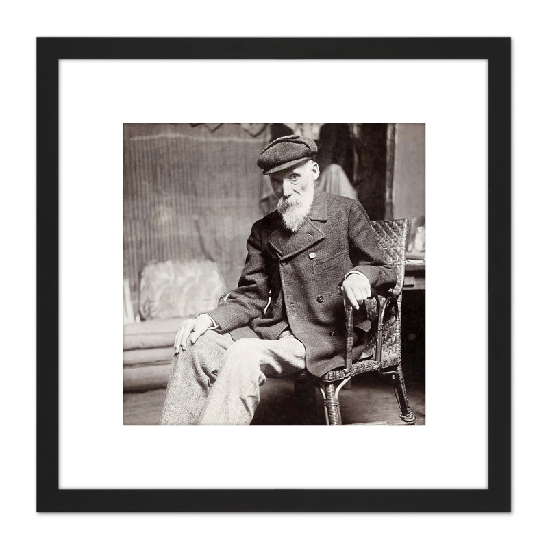 Dornac Portrait Artist Pierre-Auguste Renoir - Single Picture Frame Print
