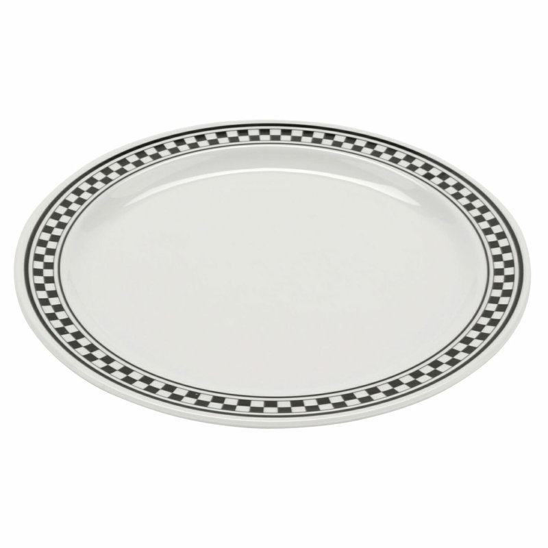  6.5'' Melamine Appetizer Plate , Set of 4