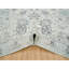 Tapis ivoire en laine noué à la main 12 pi x 15 pi 5 po avec motif de vase Tebraz 12 po x 15 pi 5 po