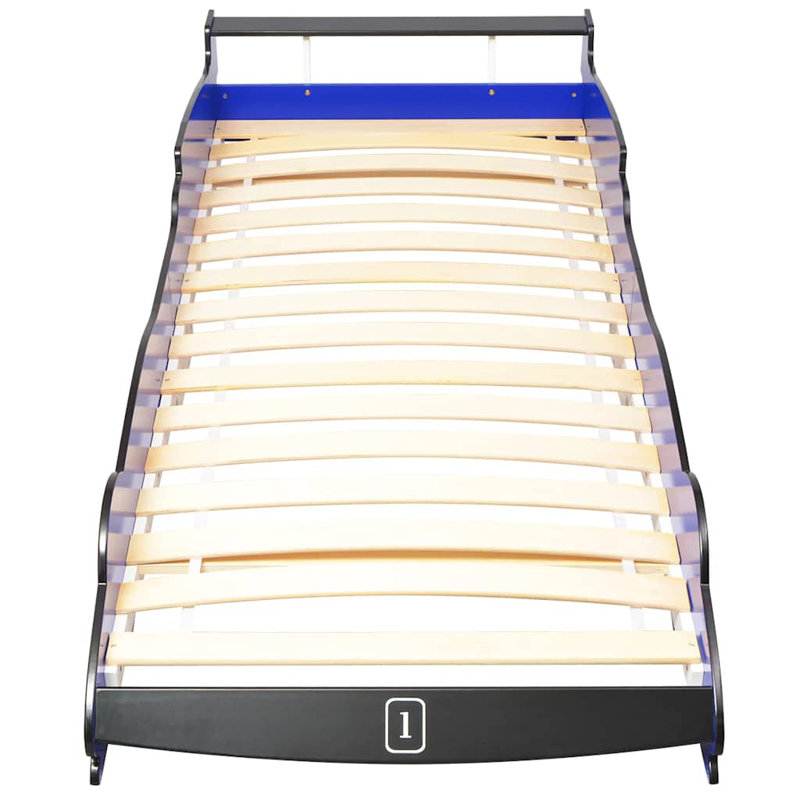Chris Children's Race Car Bed 90x200 cm, Blue