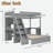 Bunk Bed With Desk And Usb-2137716252