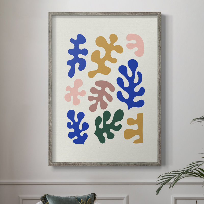 Matisse CDLXV, reproduction d'art encadrée - bois massif, H 11 po x l 9 po