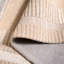Alysandra Ebony Hand Tufted Wool Cotton Abstract Rug in Ivory/Beige-2117702674